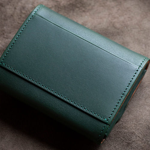 人気No.1】二つ折り財布 ガバっと開く ギャルソンウォレット