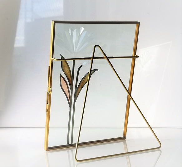 Antique style gold photo frame "Nouveau" 第3張的照片