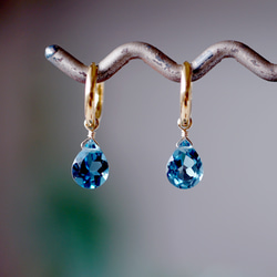 天然石　ロードライトガーネット　ワイヤーラッピング　ピアス　14kgf ロードライトガーネット ピアス ワイヤーラッピング 14kgf 天然石