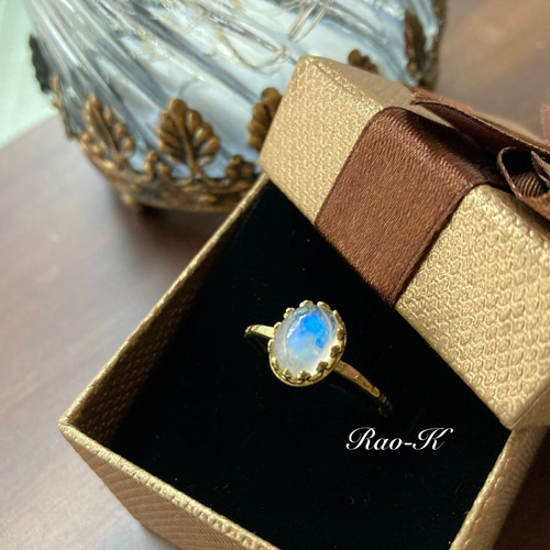 ムーンストーン リング / silk Moonstone Ring ll | iichi 日々