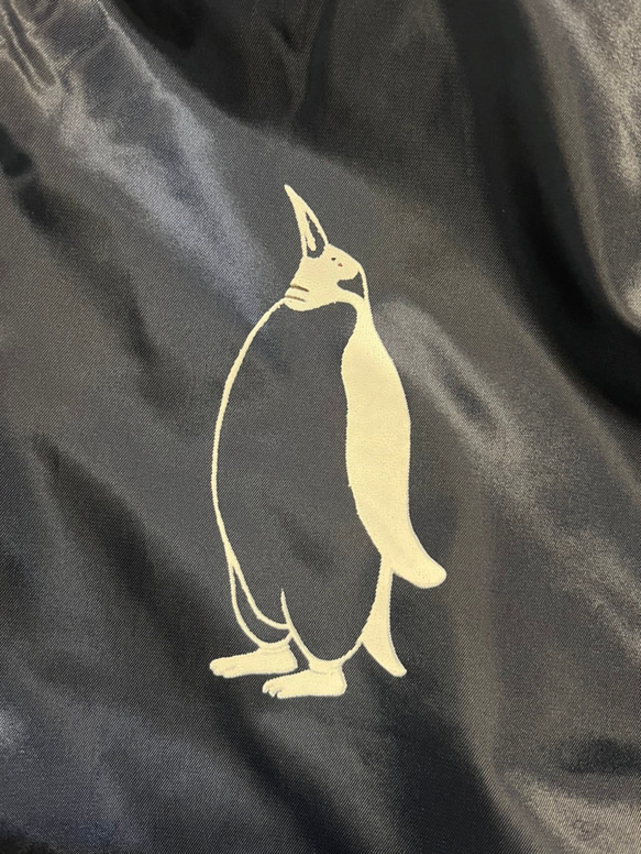 ペンギン ブルゾン　ミリタリージャケット　ネイビー/カーキ 8枚目の画像