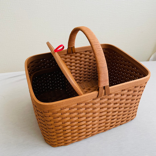 受注制作】☆babyバスケット☆ベビー用品収納かご フリーボックス