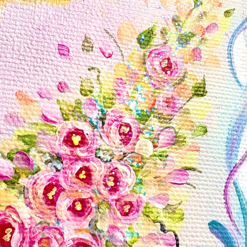 アートパネル「天使の戯れ」(原画)(送料無料) 絵画 Fantastical K 通販