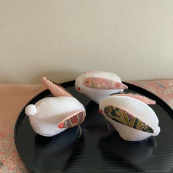 冬限定 雪うさぎ ぬいぐるみ chiku1957 通販 6423395｜Creema