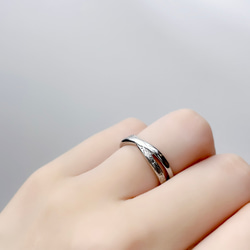 『愛する人へ贈るジュエリー』 ハワイアン マリッジリング ペアリング 結婚指輪 刻印 ステンレス 誕生石 記念日 6枚目の画像