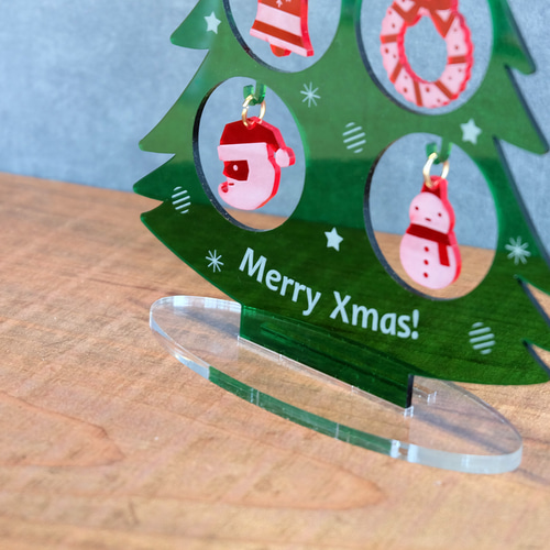 小さなクリスマスツリー アクリルスタンド クリスマスツリー