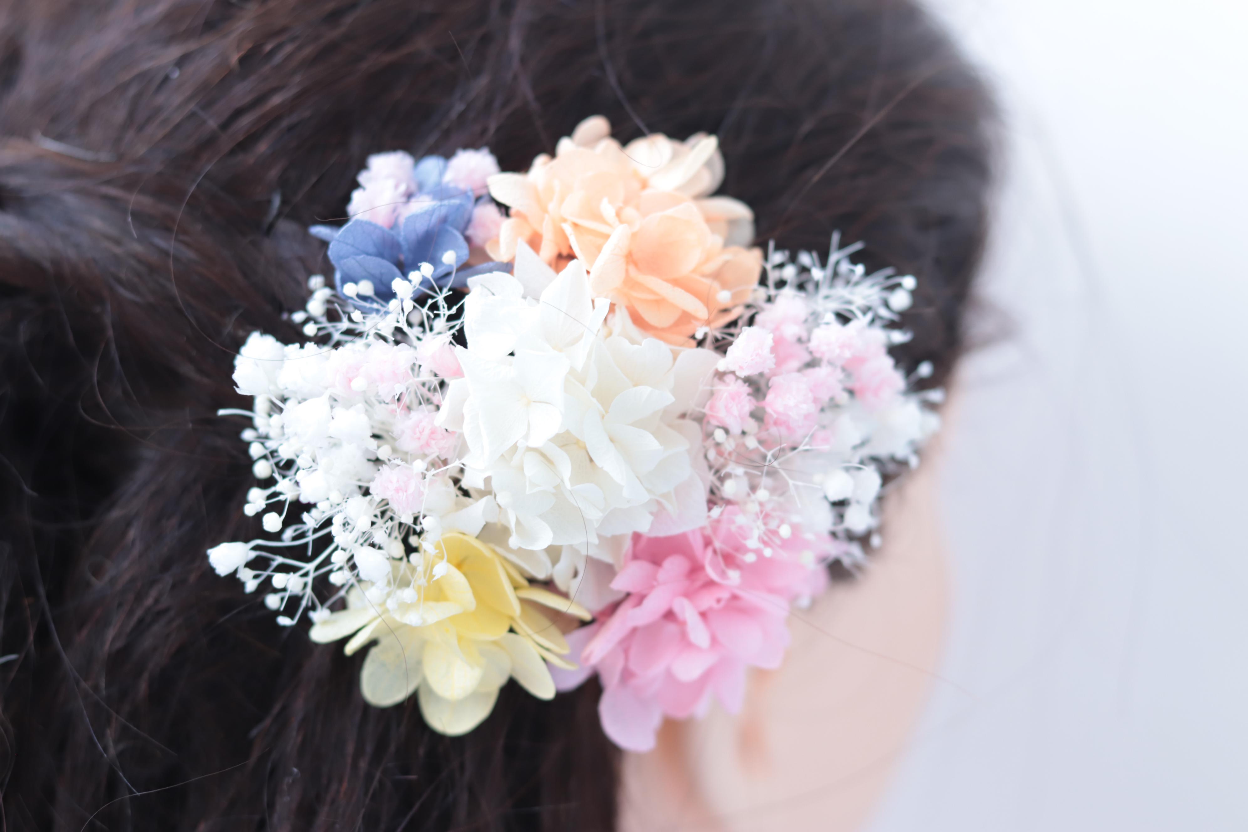 sold 小賢しい out☆お子様用♪ミニブーケ&花冠セット