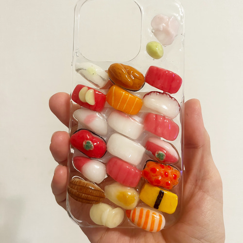 お寿司20貫 スマホケース スマホケース・カバー sakura 通販 6437861