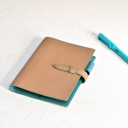 ベルト留めほぼ日手帳カバー A6サイズ（パターンオーダー） イタリアン