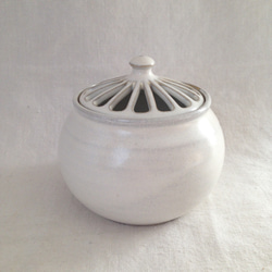 香炉(アンティークホワイト)L ディフューザー・アロマポット yoko