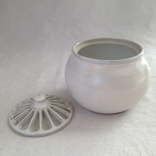 香炉(アンティークホワイト)L ディフューザー・アロマポット yoko