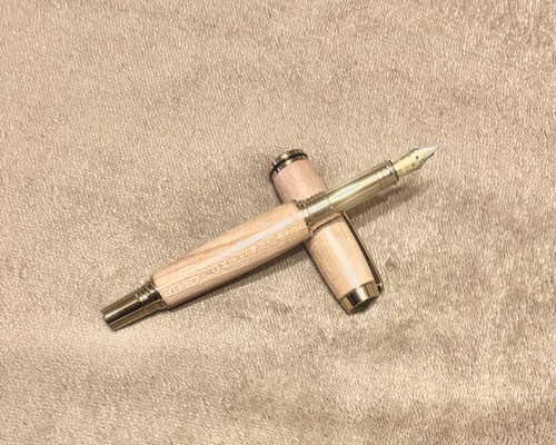 オーダーメイド＊ 銘木＊天然木材＊ハンドメイド 万年筆 【桜】 木材