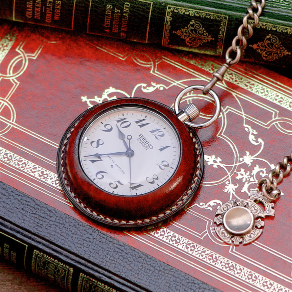 懐中時計カバー　カラーオーダー 14枚目の画像