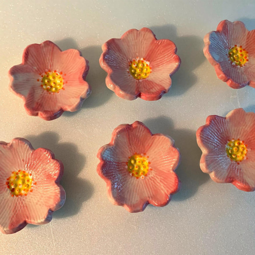 重箱とお皿 桜模様 手作り陶器、お箸置き セット 楽天市場】【最大300円OFFクーポン有り】 箸置き 桜 陶器製 単品