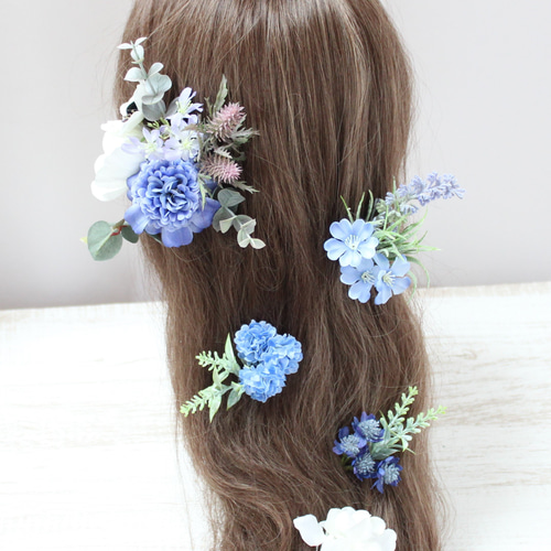 オーダーメイドブーケ22,000円～/アネモネ、白、サムシングブルー