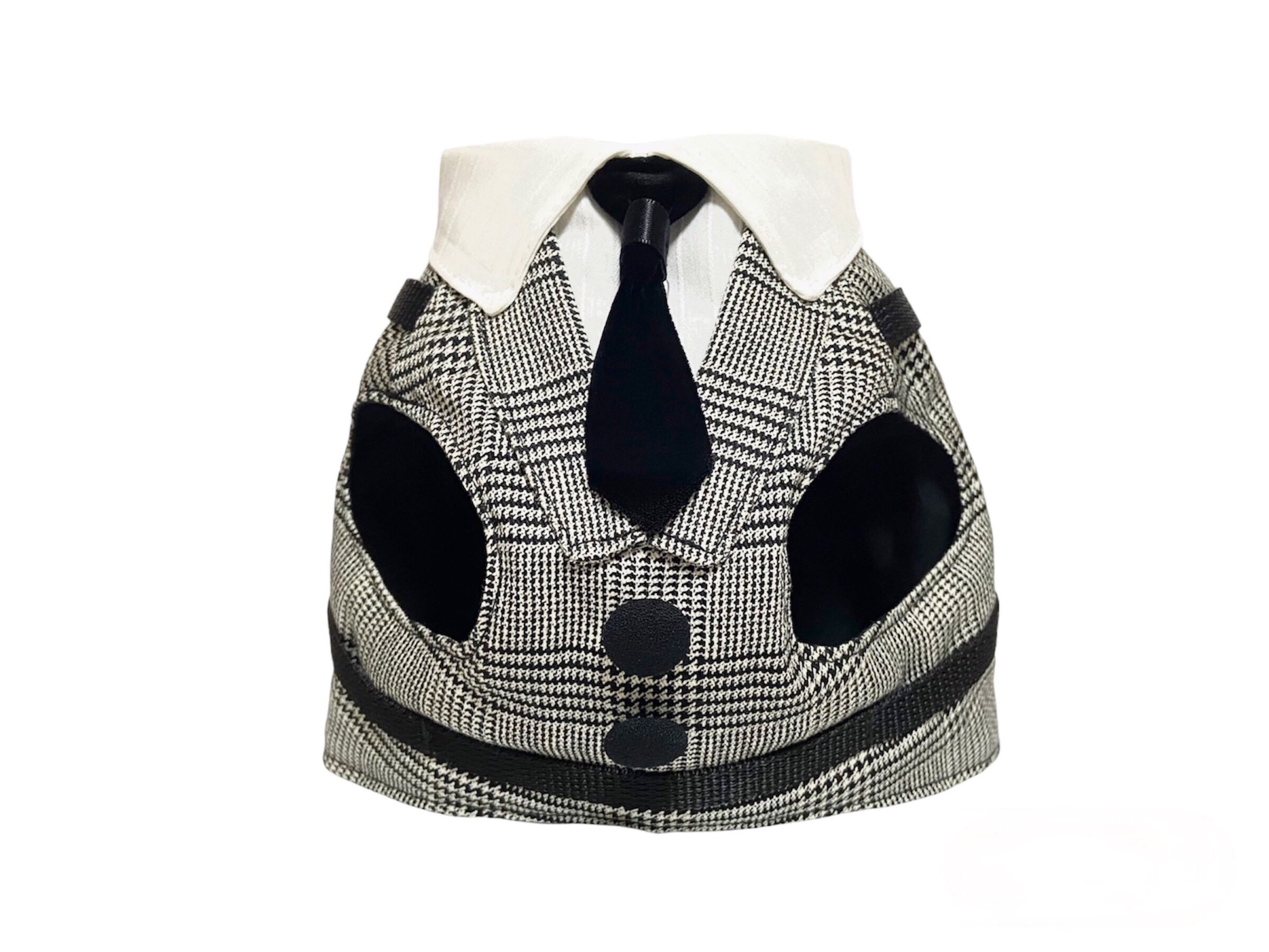 DOG★CATハーネス【グレンチェック/Black】