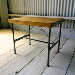 アイアン ウッド ベンチ ラック （ 2人掛け ）（スリッパ シューズ