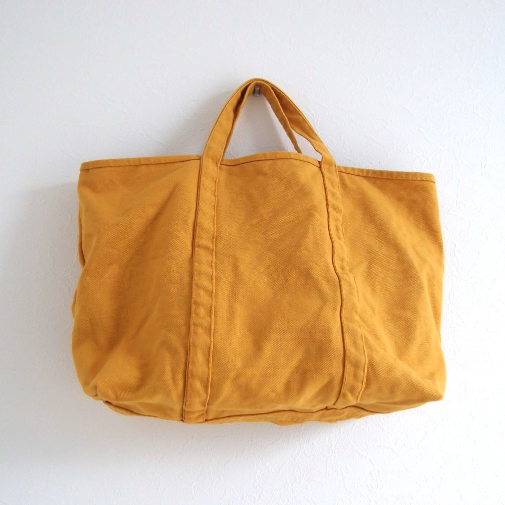 BASIC TOTE BAG 帆布トート  Msize mustard