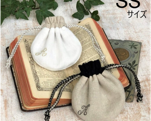 ☆受注制作☆【SS】内袋が2部屋に分かれていて便利♪【ナチュラル