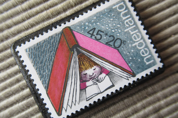 荷蘭聖誕郵票胸針4350 第2張的照片