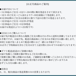 お正月 [2wayしめ縄飾り]優/ドライ・プリザーブドフラワー 6枚目の画像