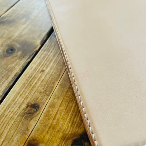 セミオーダー ハンドメイド 栃木レザー ヌメ革 B5 下敷き レザー 革