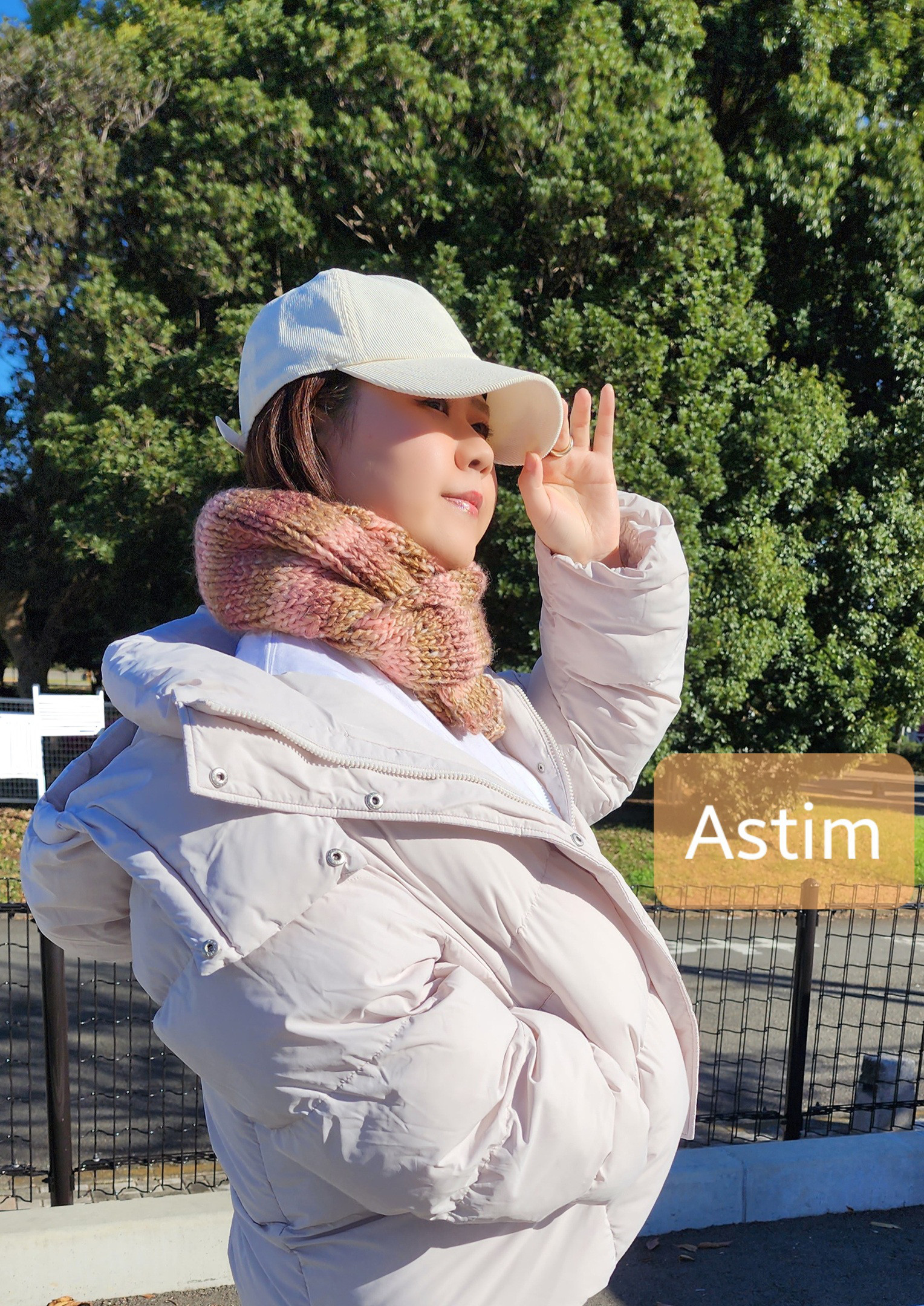 E80F【クリスマスギフト】冬のアクセントにやさしいモーヴピンク系メランジ/柔かくあたたかいロングマフラー【送料無料】