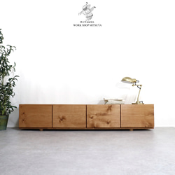 WORK SHOP MITSUYA 工房　テレビボード TV wood board