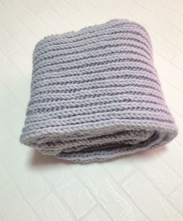 簡約基本款手工編織圍巾、圍脖-聖誕禮物-生日禮物（客訂款） 第4張的照片