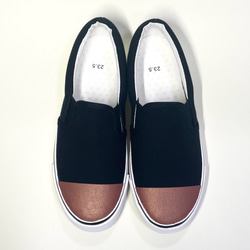 古銅懶人鞋（黑色）22.0cm~29.0cm 防水版。 第3張的照片