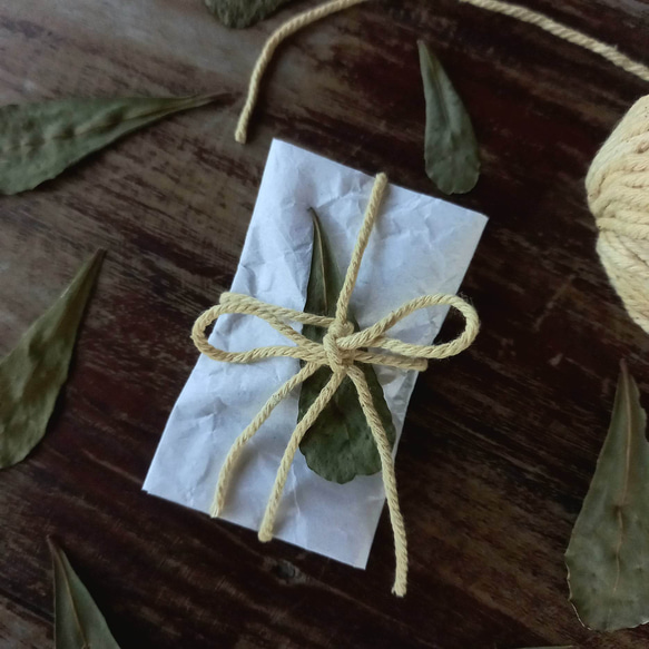 耳環│泰國植物染棉線和juzdama-天然粉紅色/耳環或耳環/卡倫部落公平貿易 第12張的照片