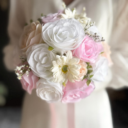 サーモンピンク×オレンジクラッチブーケ☆ブートニア サーモンピンク×オレンジクラッチブーケ☆ブートニア その他