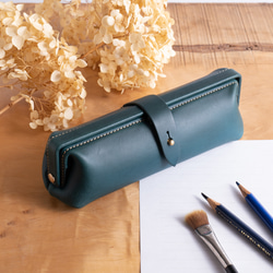 Paka-pen #コニャック　イタリアンレザーのペンケース paka-pen #コニャック イタリアンレザーのペンケース 入学祝い