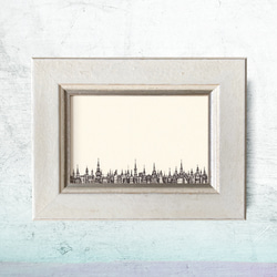 油絵 絵画 シロツメクサの花畑 絵画 HR 通販 14532443｜Creema