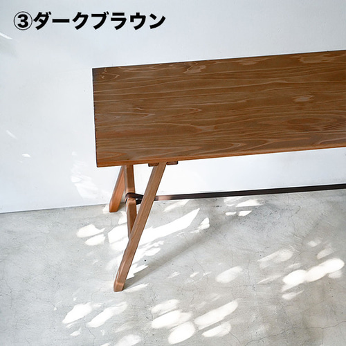 杉無垢材のナチュラル天板』の組み立て式ワークテーブル 組み立て簡単