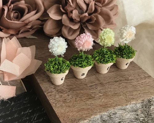 えっちゃん様【ミニチュアフラワー】紫陽花☆鉢植え えっちゃん様【ミニチュアフラワー】紫陽花☆鉢植え