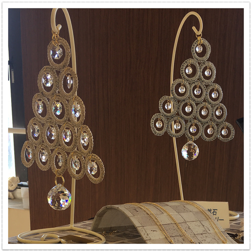 受注制作☆スワロフスキー®️☆ツリー型☆サンキャッチャー