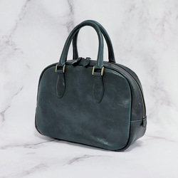 木和田 合成皮革（しわ合皮） No.1579「ダレスボストン」 日本製