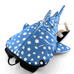 Design No.WS117b - ジンベエザメ・立体バッグ#L リュック・バック