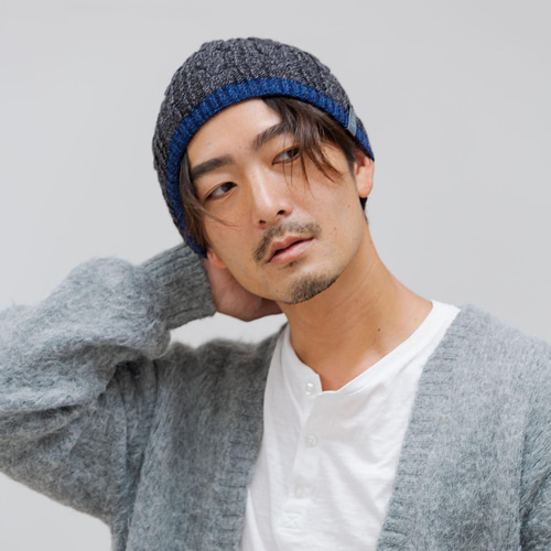 ノグチニット　ニット帽　ブラック 081b4f9411ac46f87b81e61f7d9dbe