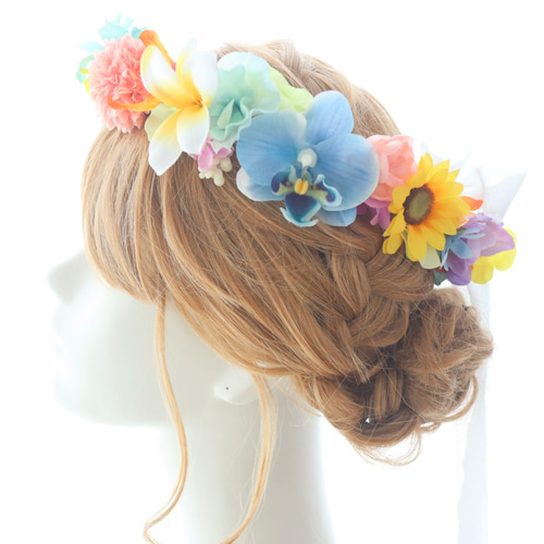オズリッサ＊　マーメイド　冠　髪飾り Amazon.co.jp: Doyeemei 髪飾り 結婚式 カチューシャ 女の子