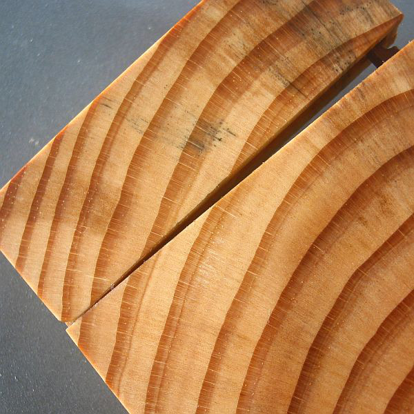 【松】　木製名刺入れ　年輪模様が綺麗【即日発送】