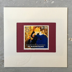 ちいさなartmuseum　Mauritania　stamp 3枚目の画像