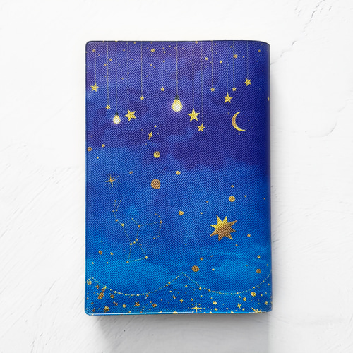 星たちの輝き ブックカバー・手帳カバー（A6）ほぼ日手帳カバー 文庫本