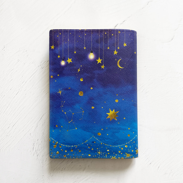 Shining Stars Book Cover/Techo Cover (A6) Hobonichi Techo Cover 第1張的照片