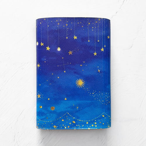 星たちの輝き ブックカバー・手帳カバー（A6）ほぼ日手帳カバー 文庫本