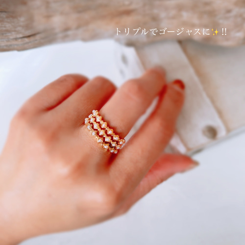 楽天市場】K18YG【2.00ct】ダイヤモンドハーフエタニティリング