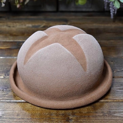 パン KENT BREAD HAT ケントブレッド プチブール 麦わら パン屋 受注生産】麦わら食パンハット | KENT BREAD HAT