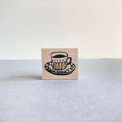 コーヒーカップ【ラバースタンプ】 1枚目の画像