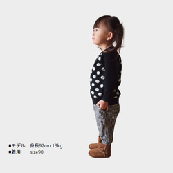 [型紙]ラグラントレーナー＆タートル　size80～140 ※サイズ選択 　子供服/パターン 5枚目の画像